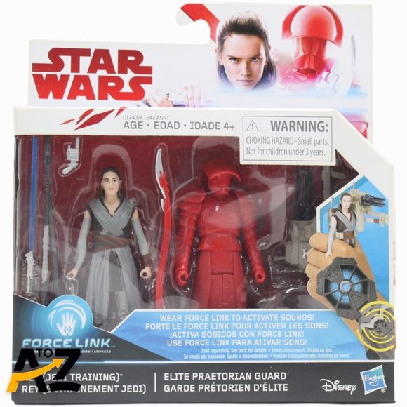 Star Wars Other - Star Wars Force Link Rey & Elite Praetorian Guard Action Figure 2 Pack